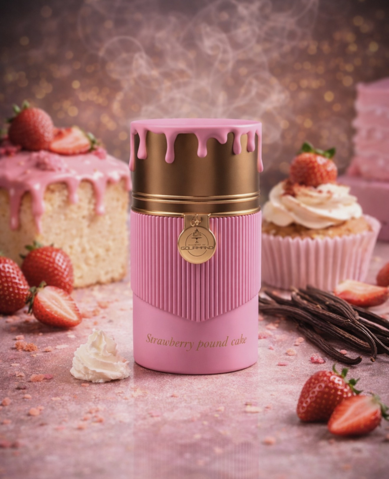 Strawberry Pound Cake